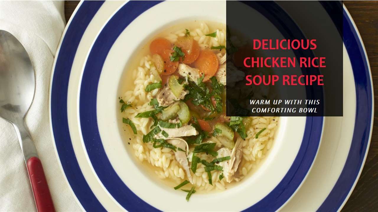 Demos Chicken Rice Soup Recipe